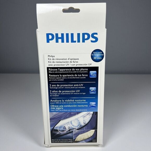 Philips Headlight Restoration Kit, UV Protection - Restores Headlight Lenses - Picture 2 of 3